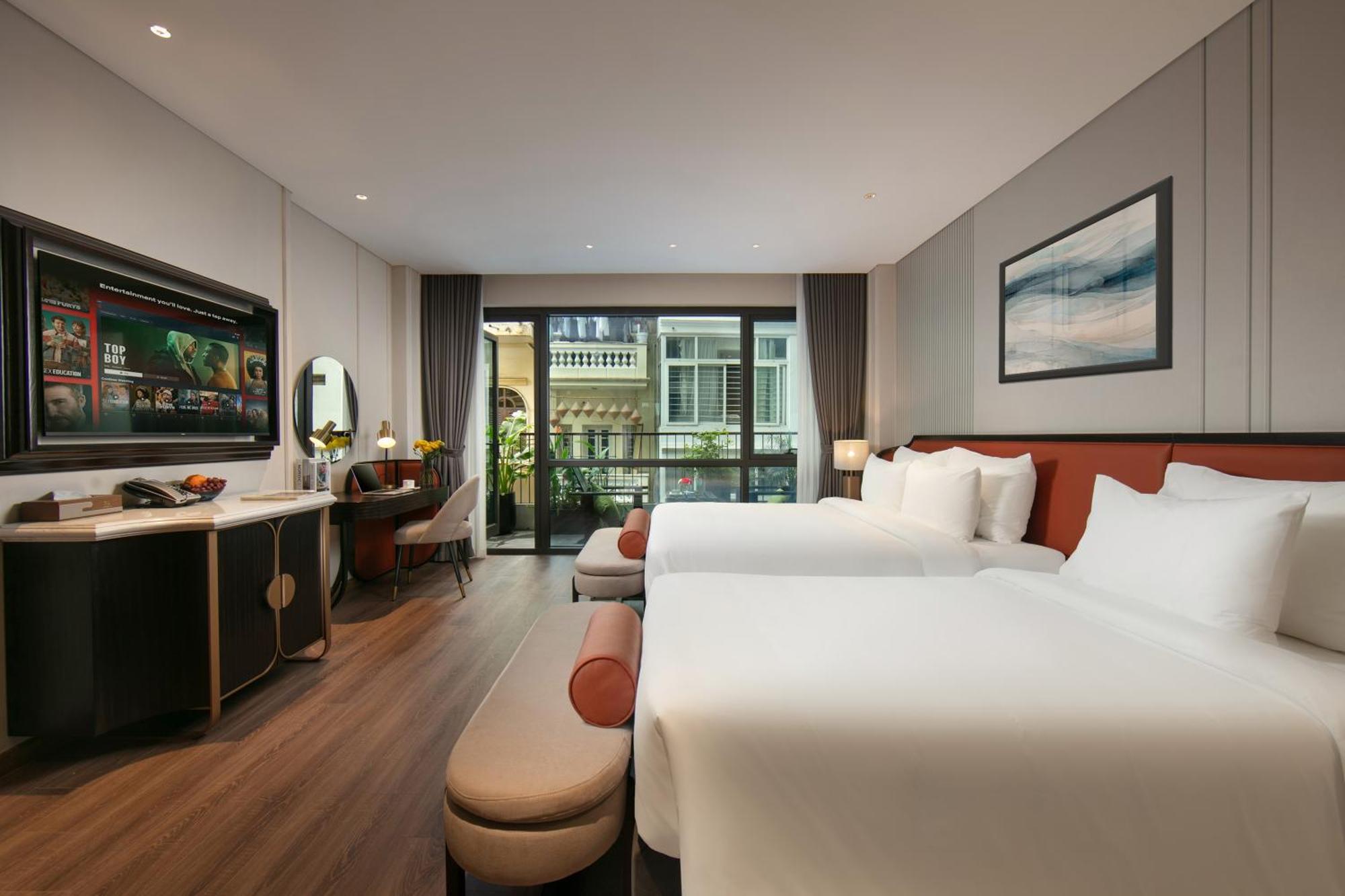 Le Premier Hotel & Rooftop Bar هانوي المظهر الخارجي الصورة