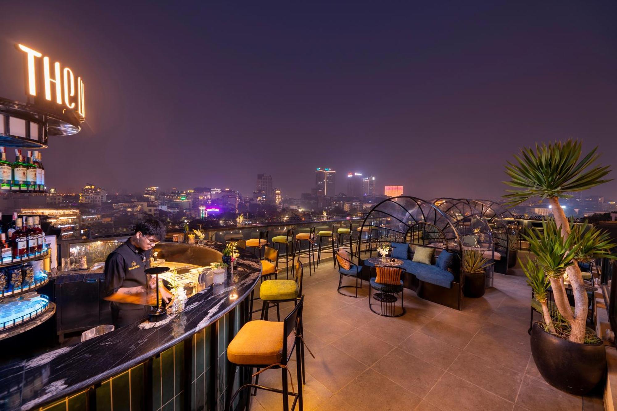 Le Premier Hotel & Rooftop Bar هانوي المظهر الخارجي الصورة